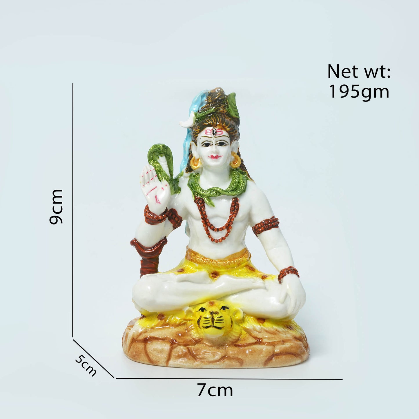Marble Shiv ji Hindu Goddess Statue