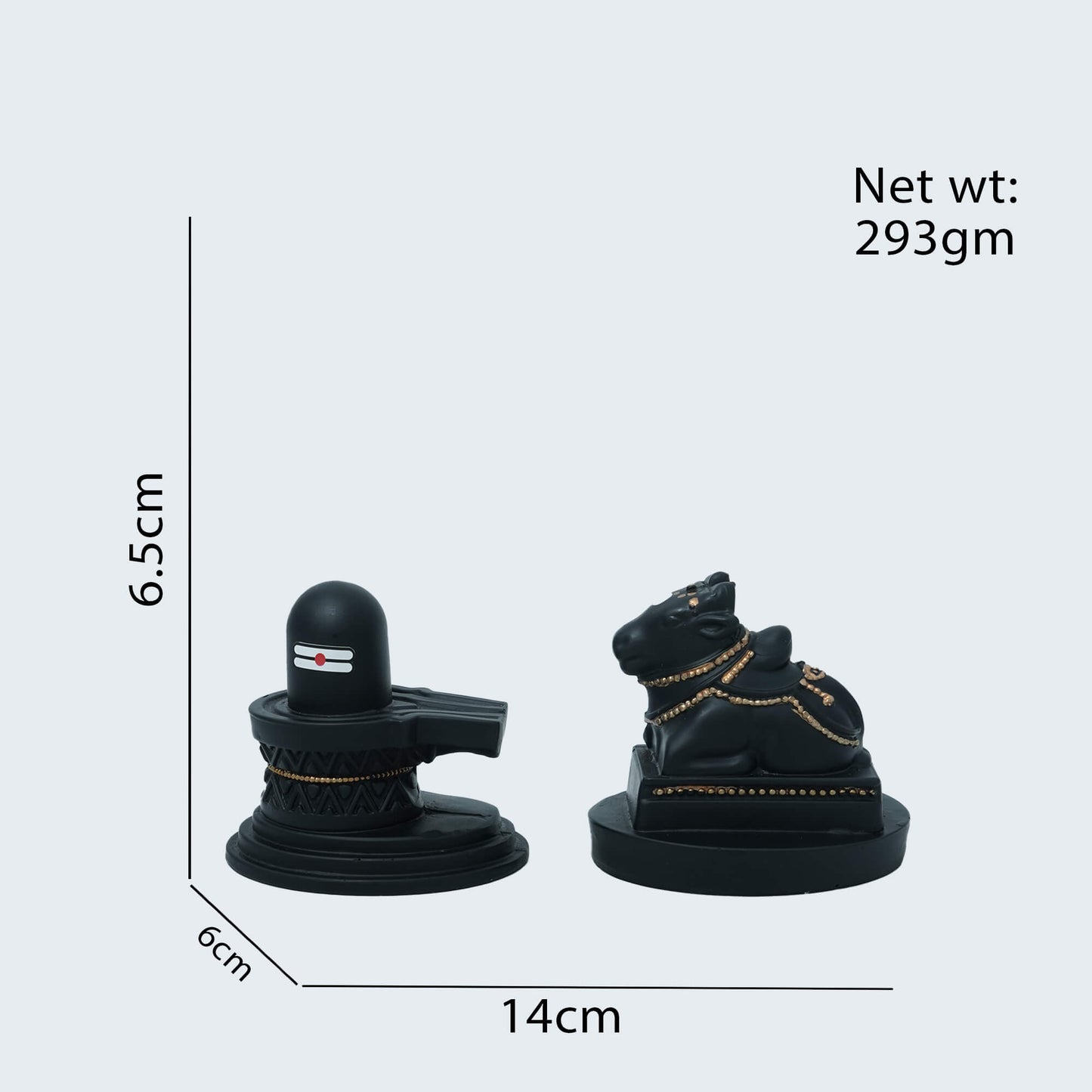 Marble Shiv Nandi Hindu Goddess Statue