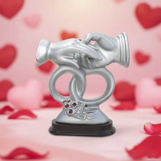 Sudaya Crafts Resin Romantic Valentine Love Couple hand Statue
