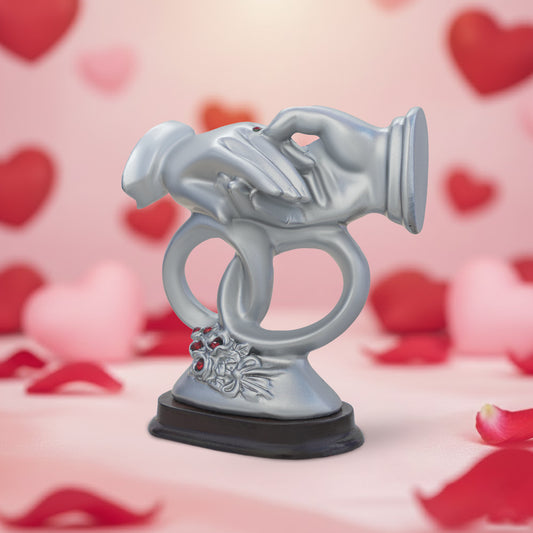Sudaya Crafts Resin Romantic Valentine Love Couple hand Statue