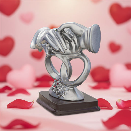 Sudaya Crafts Resin Romantic Valentine Love Couple hand Statue