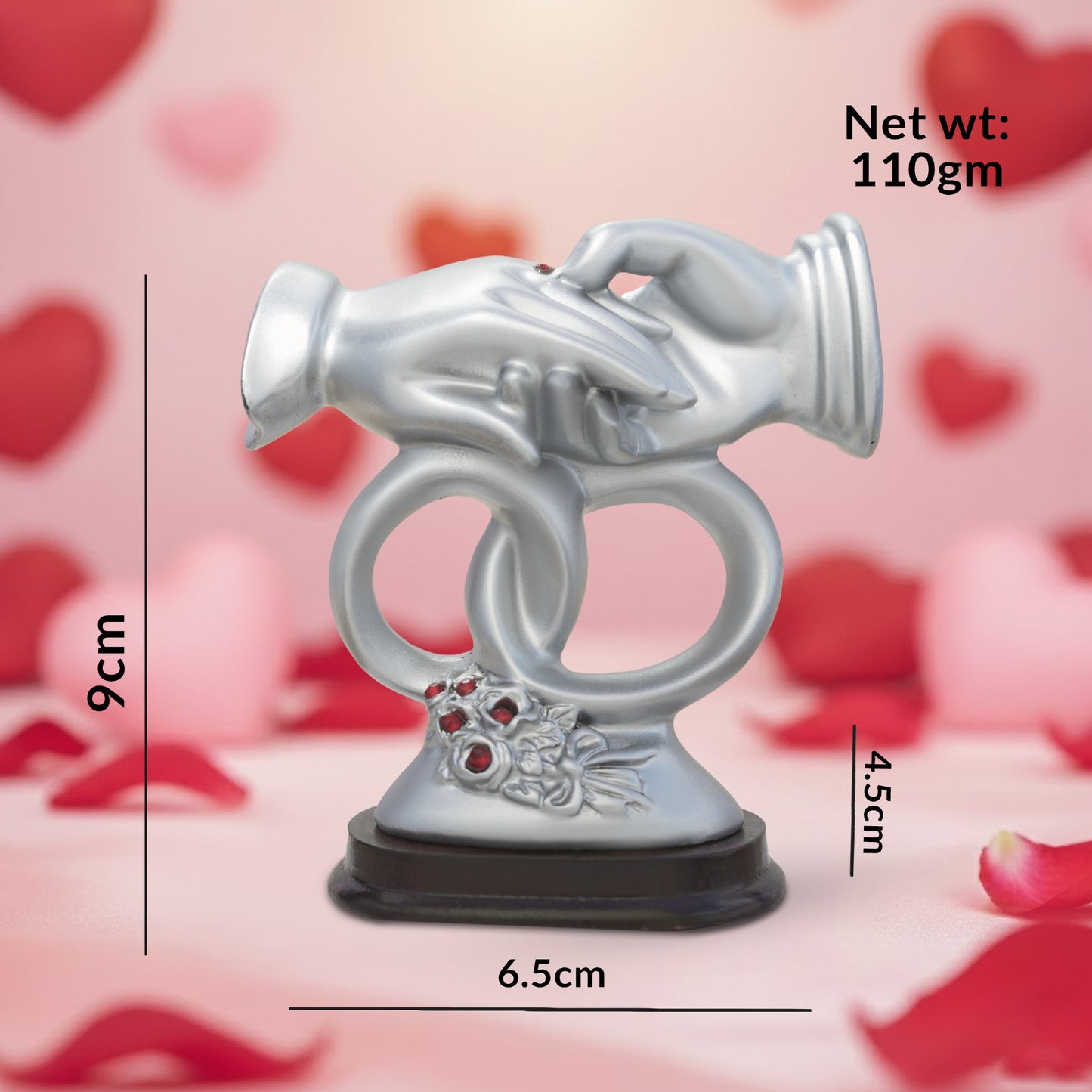 Sudaya Crafts Romantic Love Couple Resin Statue Valentine Home Decor