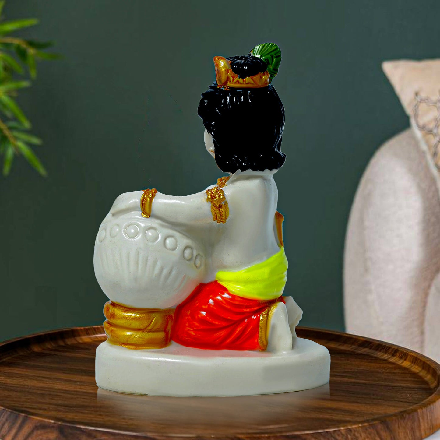 Marble Bal Gopal Murti (8.5 cm × 6 cm | 120 gm)