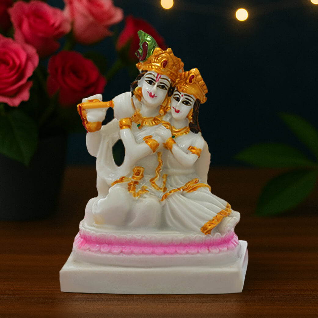 Marble Radhakrina Idol