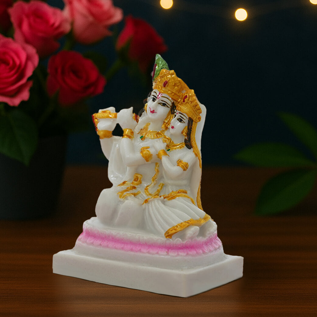 Marble Radhakrina Idol