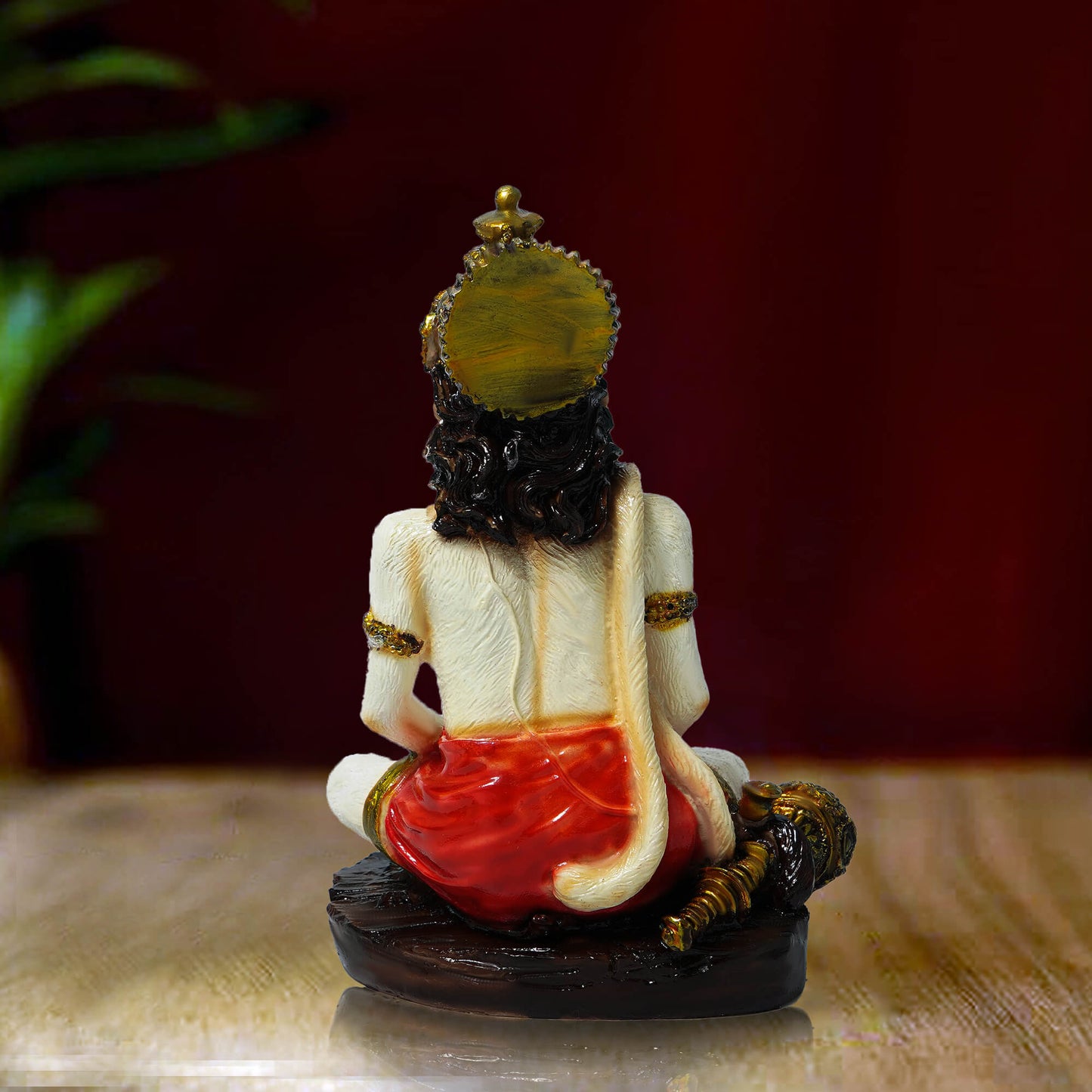 Marble Hanuman Idol (17.5 cm x 11 cm | 470 gm)