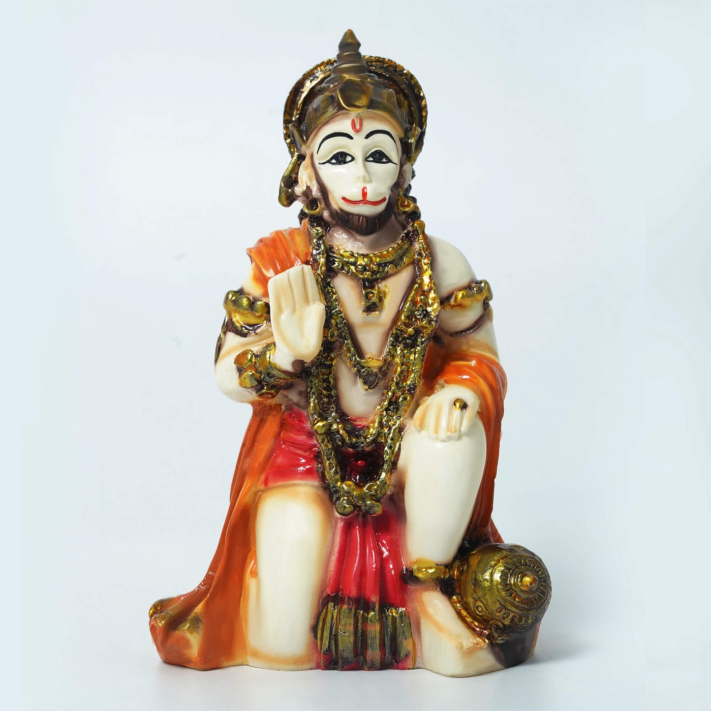 Marble Hanuman Idol (15 cm x 9 cm | 250 gm)