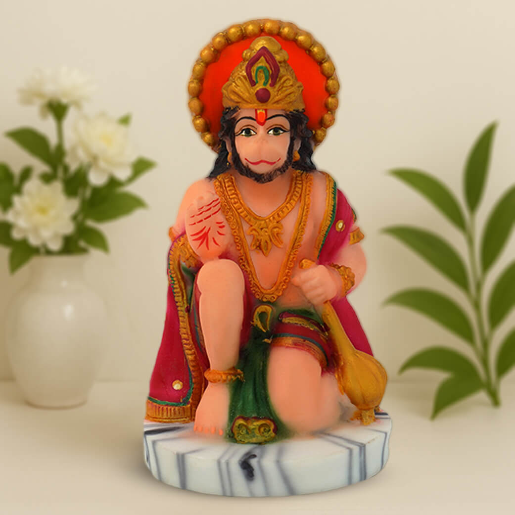 Marble Hanuman Idol