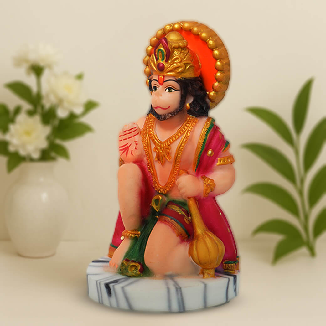 Marble Hanuman Idol