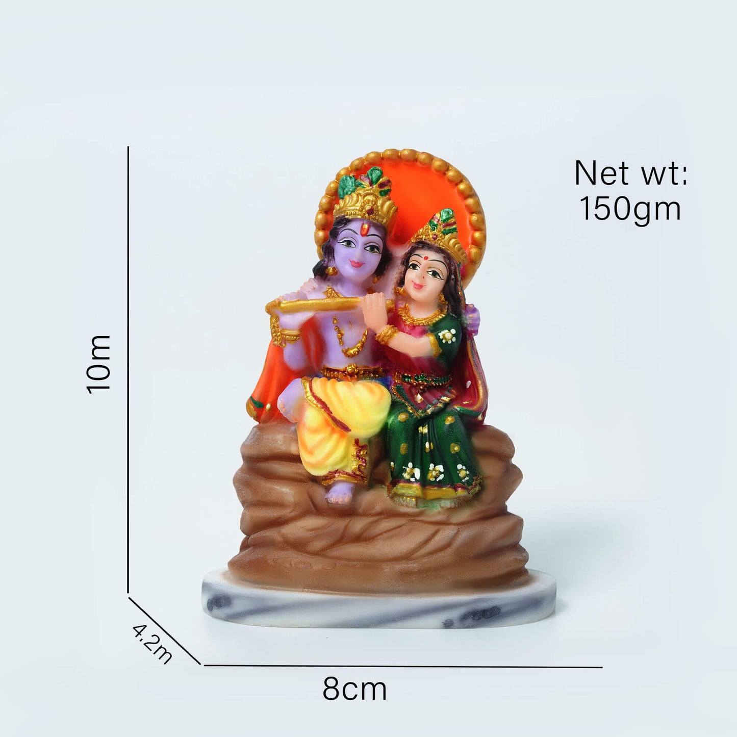 Marble Radhakrina Idol