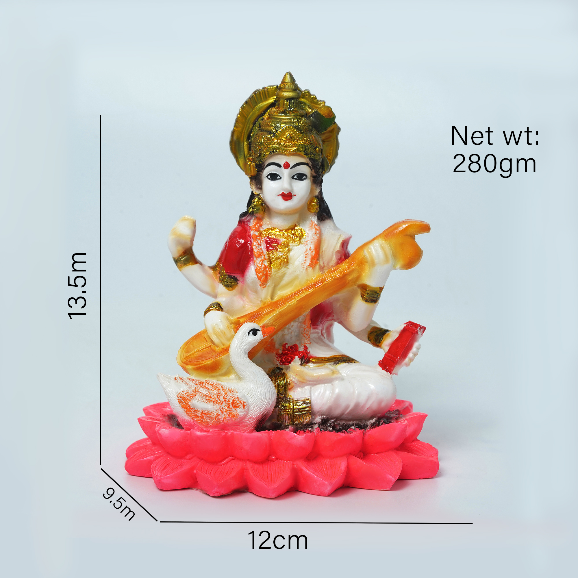 Marble Maa Saraswati Idol - Image 6